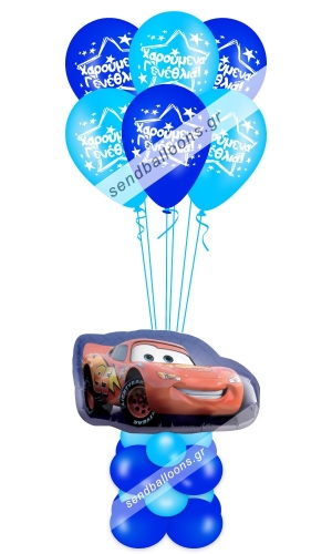 Φιγούρα μπαλόνι αυτοκίνητο Μακουίν