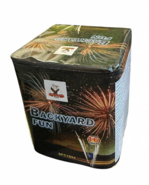 Εναέριο Πυροτέχνημα BACKYARD FUN – (16 Βολές)